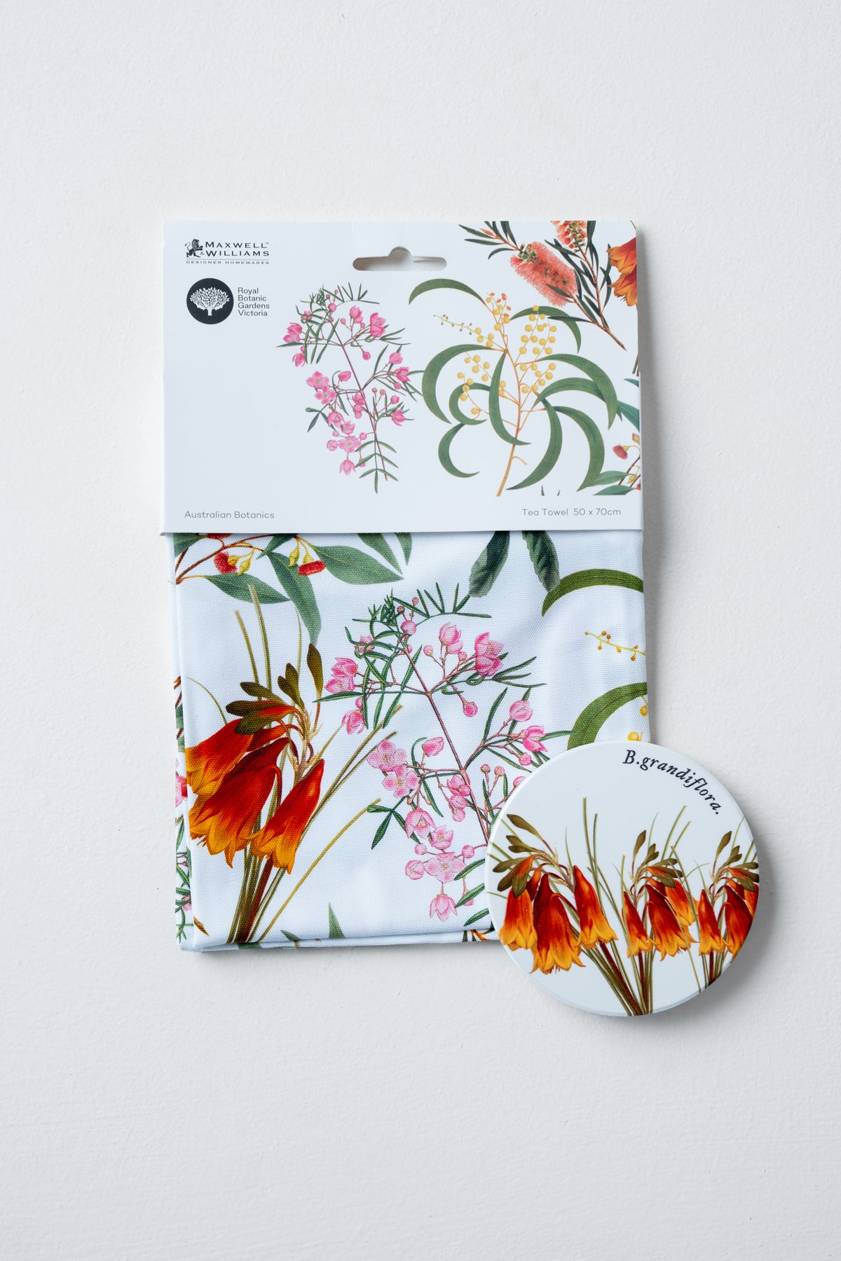 RBGV X Maxwell & Williams Australian Botanics Tea Towel