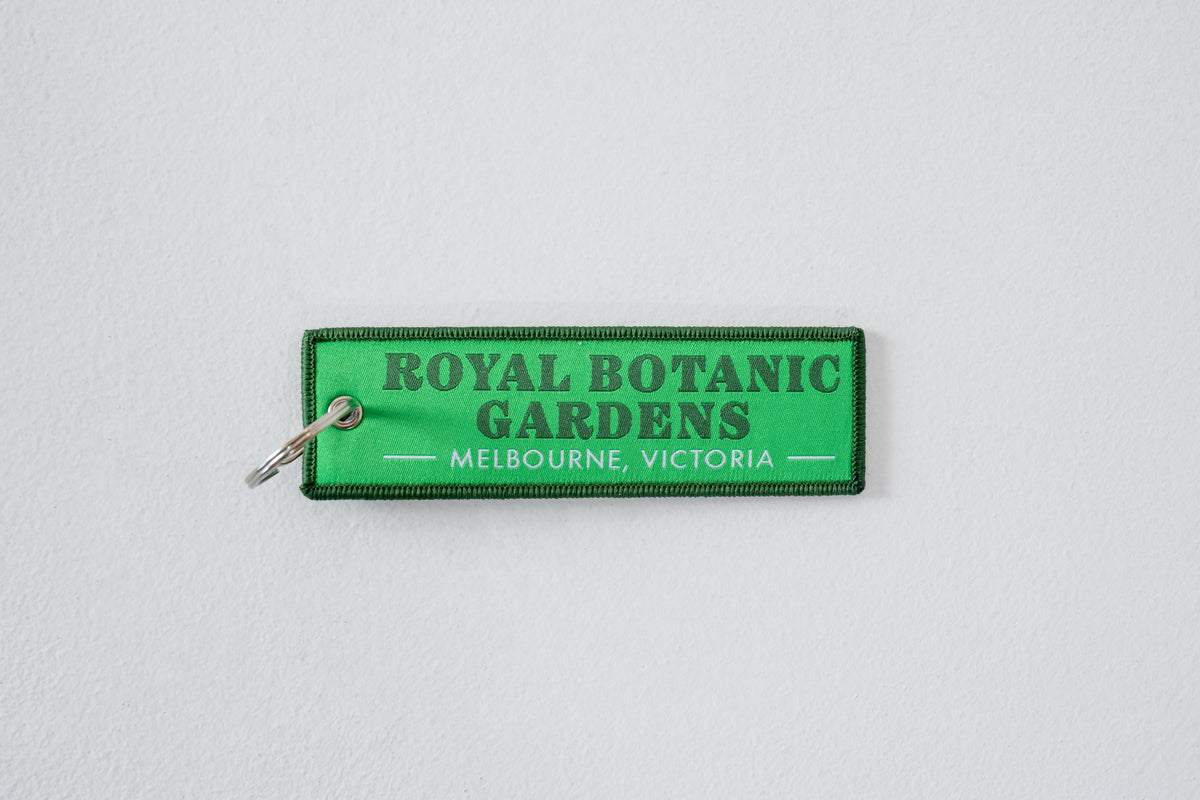 RBGV Melbourne Garden Embroidered Key Tag
