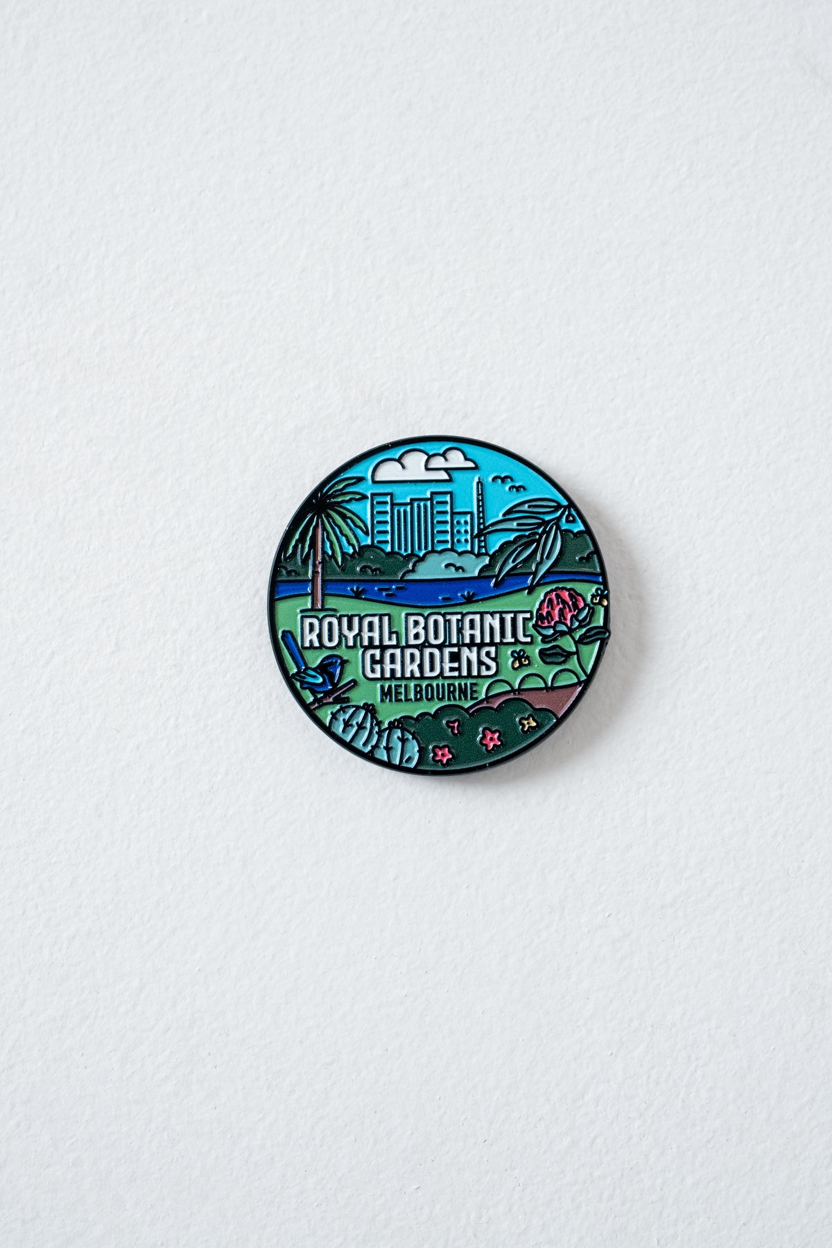 RBGV Melbourne Garden Scene Magnet