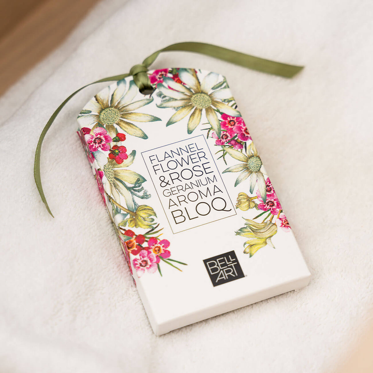 Bell Art Aroma Bloq Travel Size - Flannel Flower & Rose Geranium