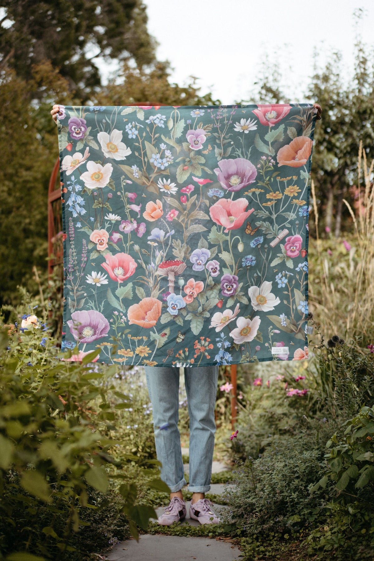 Garden of Dreams Scarf Fleur Harris X RBGV