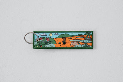 RBGV Cranbourne Garden Embroidered Key Tag