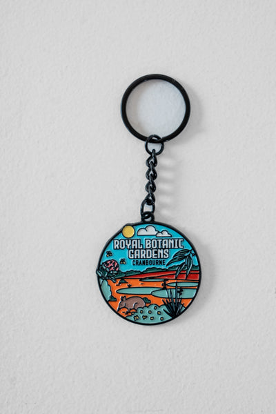 RBGV Cranbourne Garden Scene Key Ring