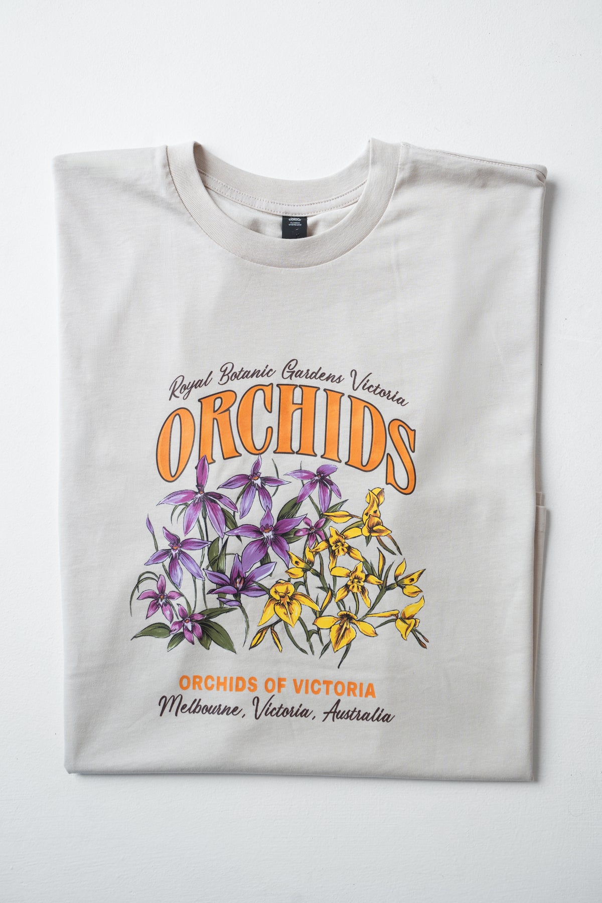 Short Sleeve Boxy Tee-Orchid