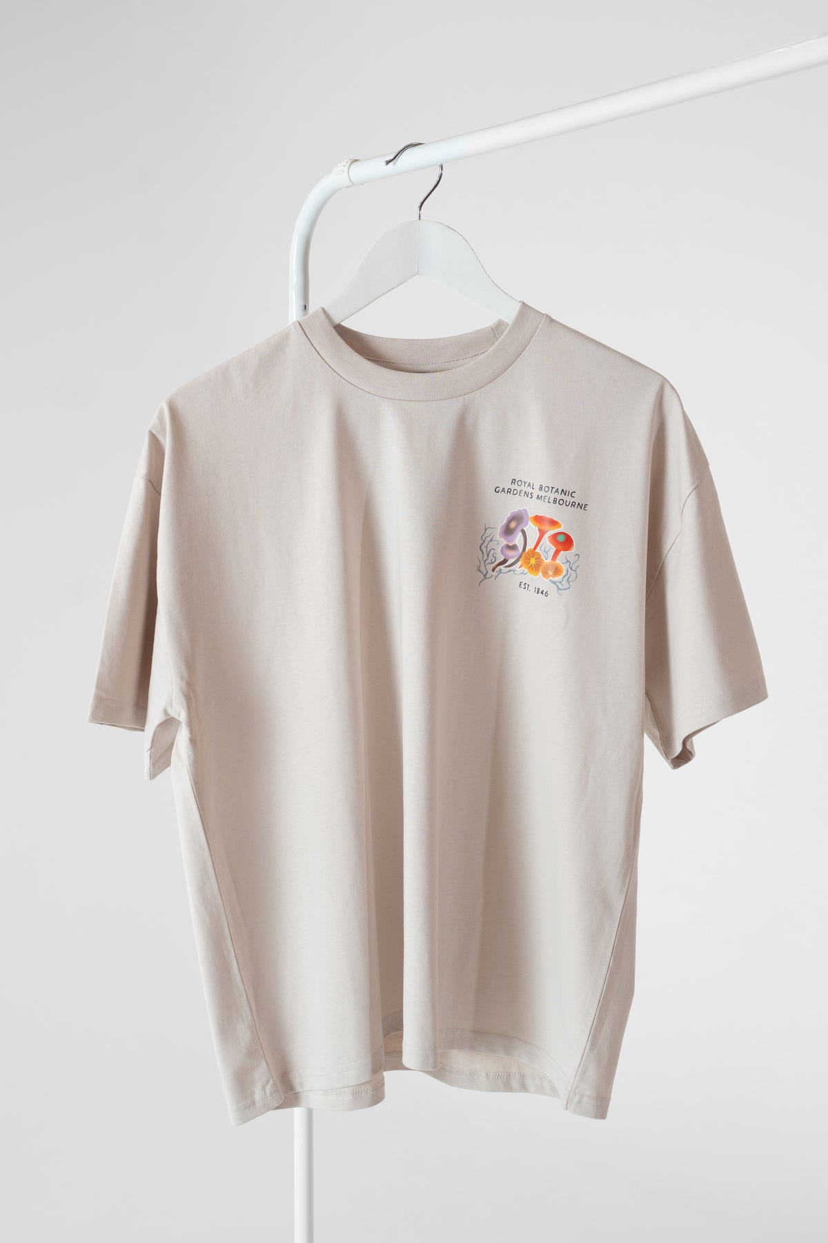Oversize Crew Neck Tee Mycelium