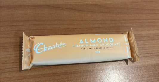 choc bar pure milk 40g chocilo