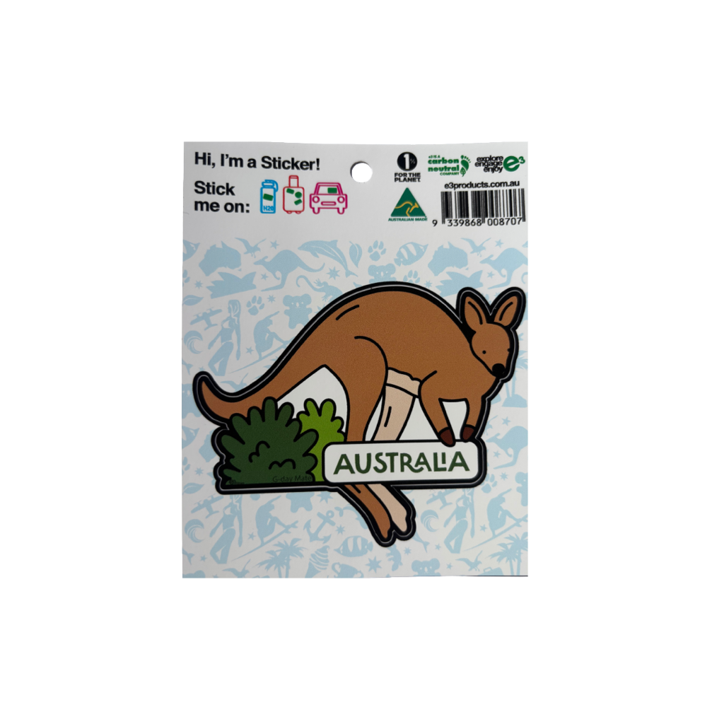 Kangaroo Sticker