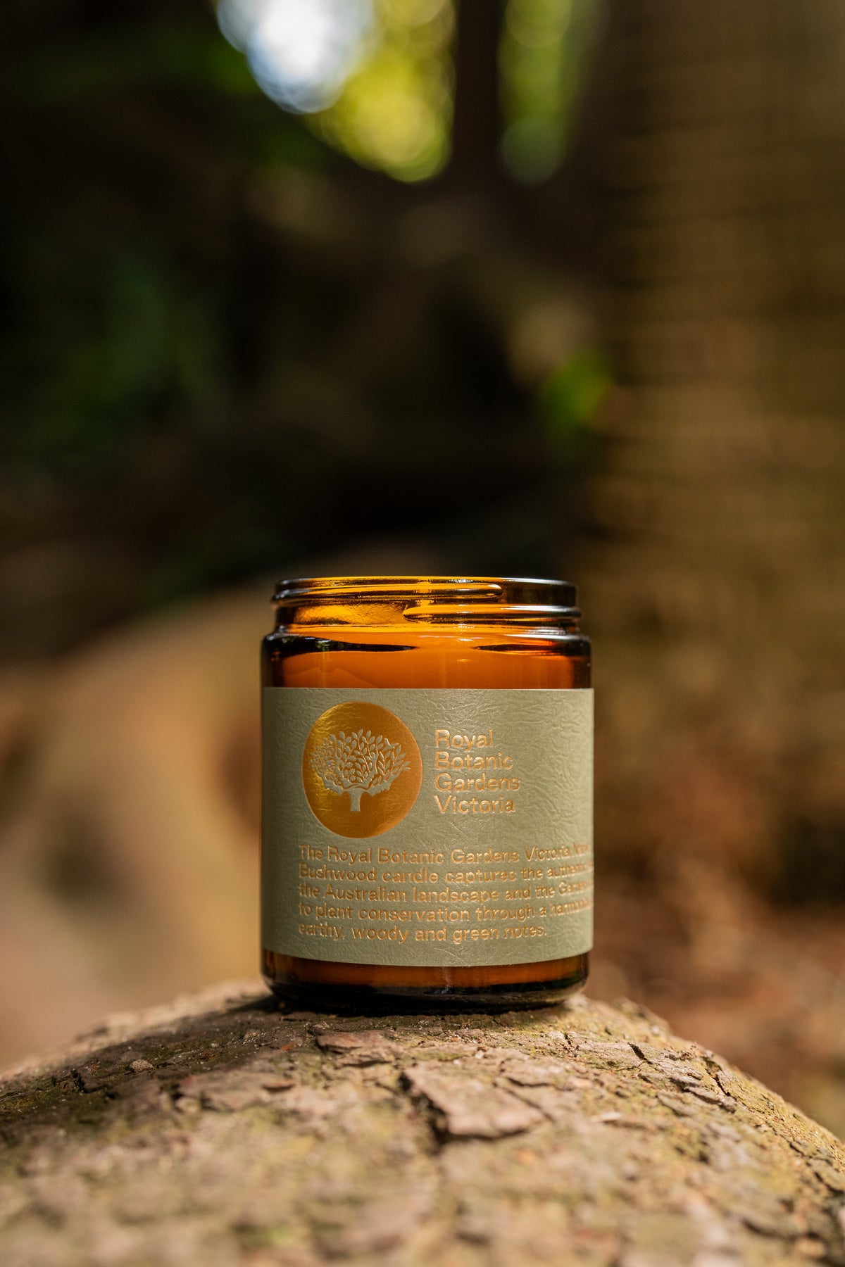 RBGV Bushwood Essential Oil Scented Candle