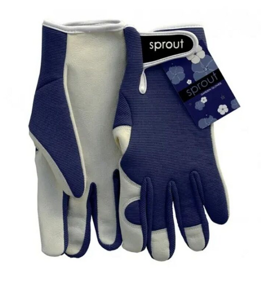 sprout garden gloves goatskin navy annabel trends 55750