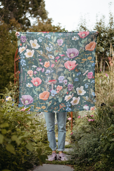 Garden of Dreams Scarf Fleur Harris X RBGV 100% Modal