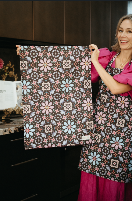 Botanica Tea Towel Fleur Harris X RBGV 100% Organic Cotton