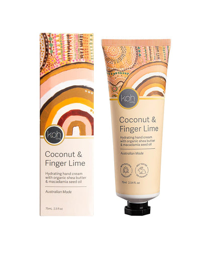 Koh Living Hydrating Hand Cream - Coconut & Finger Lime