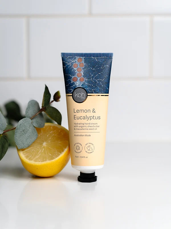 Koh Living Hydrating Hand Cream - Lemon & Eucalyptus