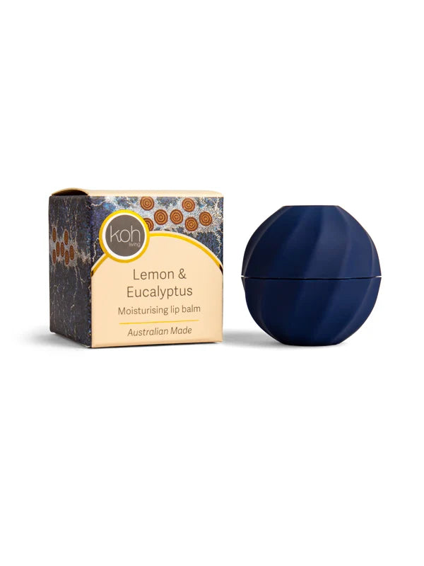Koh Living Moisturising Lip Balm - Lemon & Eucalyptus