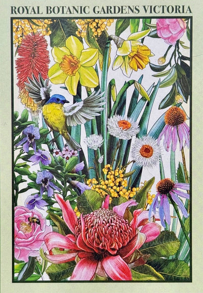 RBGV X La La Land Botanical Blooms Tea Towel